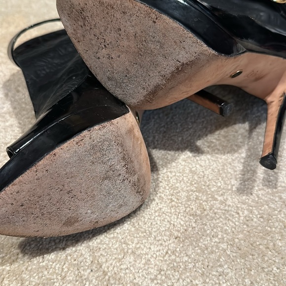 Black VELVET ANGELS booties size 39 GUC - Picture 5 of 10